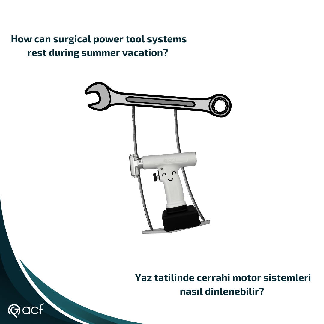 How can surgical power tool systems rest during summer vacation?