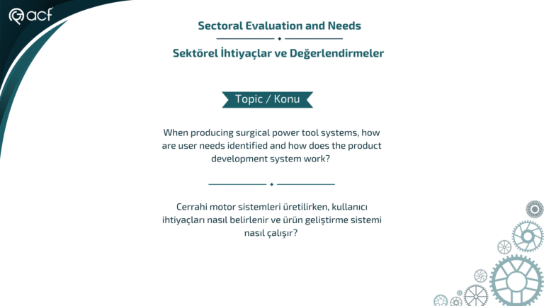 Cerrahi motor sistemleri tasarım çalışmaları nasıl işler?