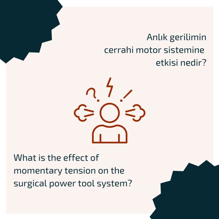 What is the effect of momentary tension on the surgical power tool system?